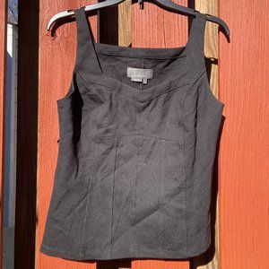 Anthropologie Black Sweetheart Tank Top